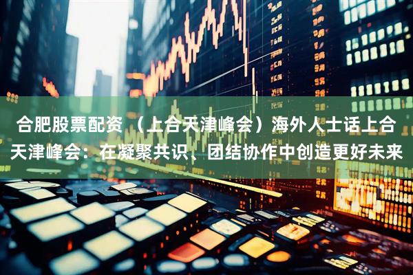 合肥股票配资 （上合天津峰会）海外人士话上合天津峰会：在凝聚共识、团结协作中创造更好未来